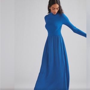 Absolutely STUNNING blue chic dress from Anthropologie.